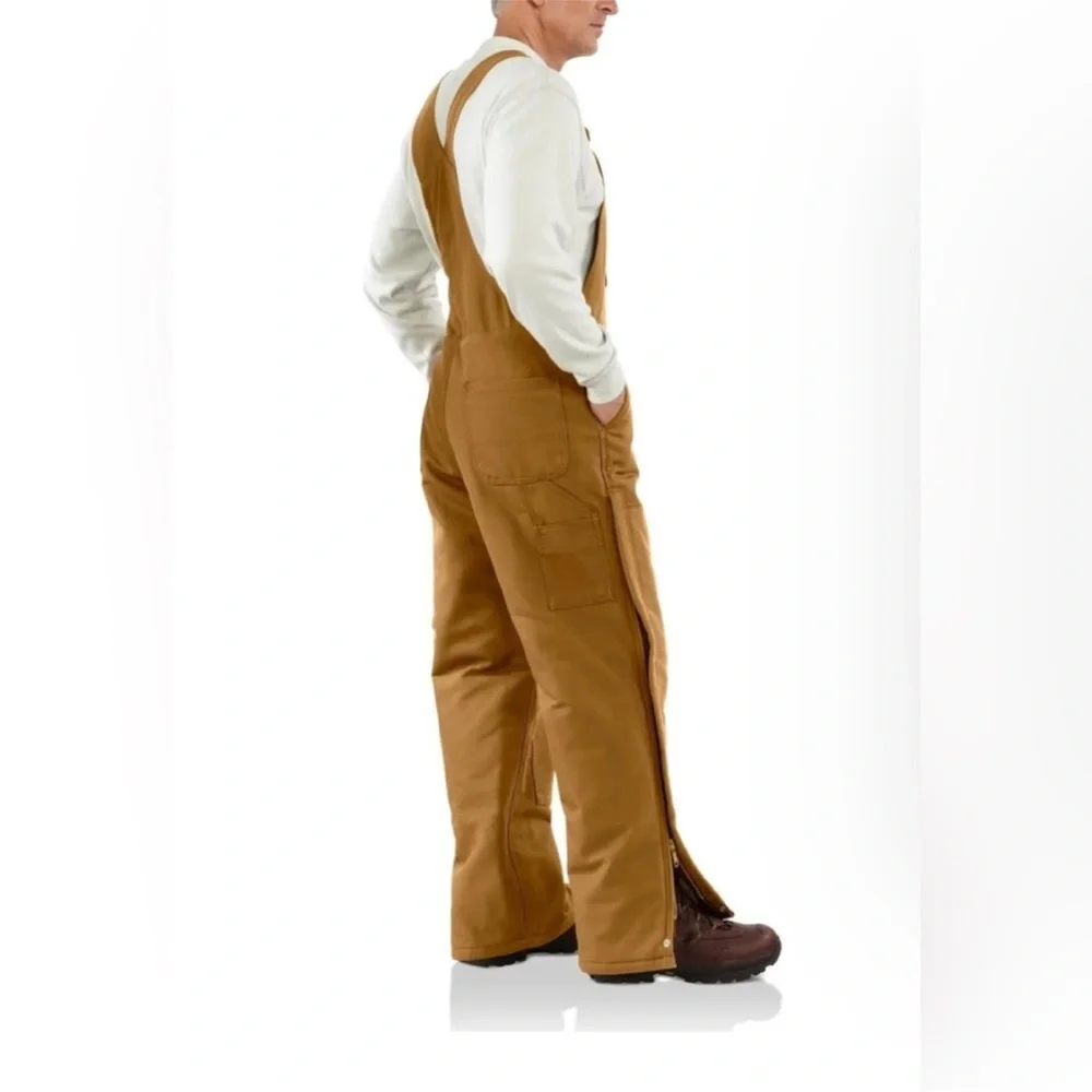 Like new Carhartt FR Bib Overalls 48x32 - Picture 2 of 11